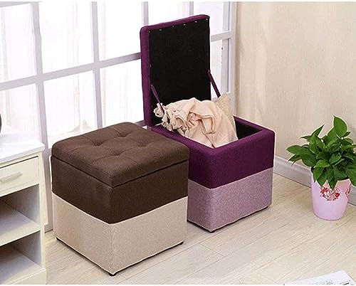 Repose-pieds coiffeuse avec coffre pour optimiser les petits espaces - 3
