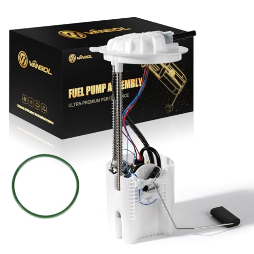 VANBOL Electric Fuel Pump Module Assembly Compatible with 2009-2010 Dodge Ram 1500 V6 3.7L V8 5.7L Gas Crew Extended Standard Cab Pickup Truck E7252M P76702M VANBOL0136 with Sending Unit O-ring
