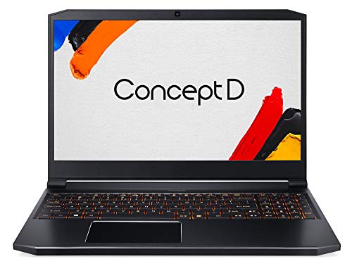 ConceptD 5 (CN517-71-769B) 43,9 cm (17,3 Zoll Ultra-HD IPS matt) Creator Laptop (Intel Core i7-9750H, 16 GB RAM, 1.000 GB PCIe SSD, NVIDIA