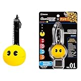 Otamatone Melody Original PAC-Man Electronic Portable Music Toy Player Synthesizer from Japan by Maywa Denki Officially Licensed Merchandise with English Instructions Keychain Accessory - PAC-Man