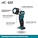 Makita ML106 12V Max CXT Lithium-Ion Cordless Adjustable Beam L.E.D. Flashlight, Only