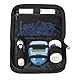 GENCAM Diabetes-Versorgungskoffer, Diabetiker-Organizer für Teststreifen mit Netztasche, tragbares Diabetes-Testset, Reise-Blutzuckermessgerät, Glukometer-Aufbewahrungstasche, Glukose-Monitor-Tasche