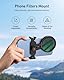 TELESIN Universal Handy Filterhalterung Geeignet für 67mm Filter, Clip-On Handykamera Filteradapter mit Cold Shoe & 1/4 Gewinde für Handy-Clip, Leichtgewicht für Reisen & Vlogging, für iPhone/Android