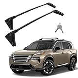 260LBS Heavy Duty Roof Rack Cross Bars for 2021-2025 Rogue SV SL Platinum, Lockable Aluminum Cross Bars Rooftop Luggage Kayaks Bicycles Snowboard Canoe Carrier