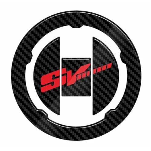 Autocollant réservoir moto anti-rayures en fibre de carbone