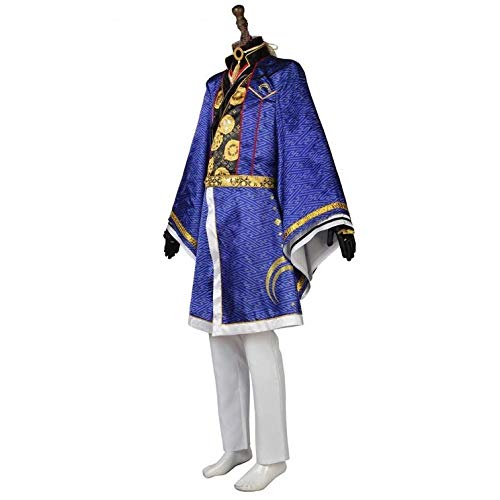 お値下げしました！　刀/ステ　三日月宗近　コスプレ衣装 刀剣乱舞 三日月宗近 コスプレ衣装※ウィッグ 靴 武器追加可