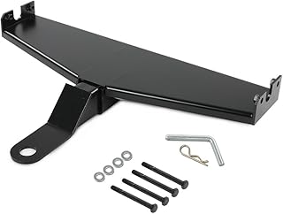 CHEDA Trailer Hitch with Bumper Receiver Fit for Club Car Precedent Golf Cart 2004-up, Not Fit Carts with Rear Seats or DS Models, Q235 Steel Powder Coated