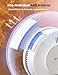 X-Sense Smoke Alarm, 10-Year Battery Fire Alarm Smoke Detector with LED Indicator & Silence Button, SD2J0AX, Pack of 5
