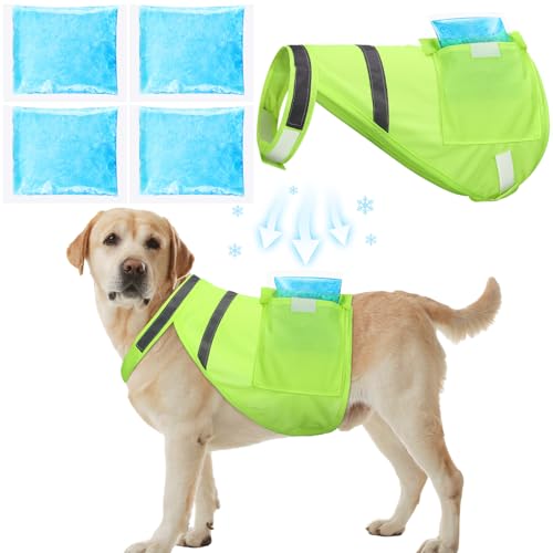 Aliceset 2 Pcs Dog Cooling Vest