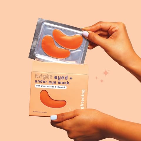 SpaLife Beauty Bright Eyed Undereye Masks | Hydrogel Eye Patches for Dark Circles, Puffiness, & Dullness with Vitamin E, Green Tea | 2-in-1 Skincare | 32 Pairs - Image 5