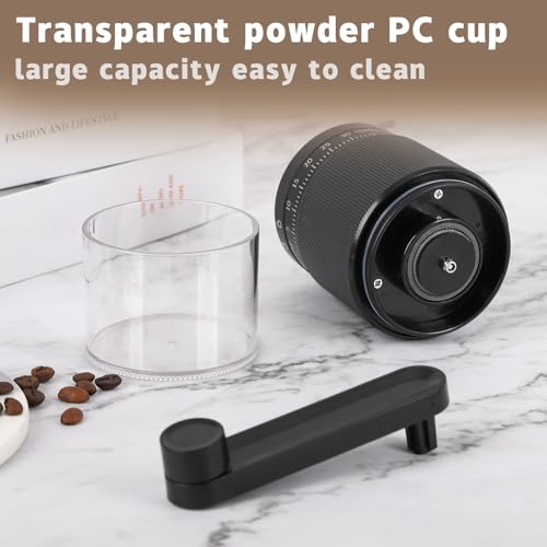 NANSPATH Manual Ceramic Burr Grinder