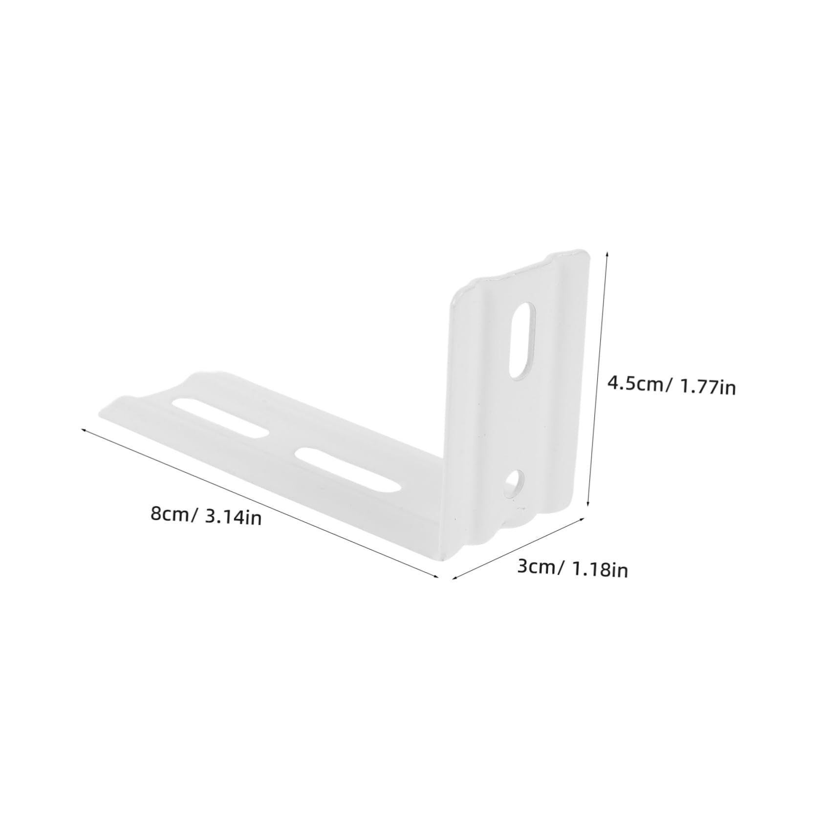 3 Pack of 4, Kenney Mfg Kenney KN851 Single Curtain Rod Bracket