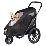 Petique – Petique Breeze Große Hundebuggy Hundewagen wandelbar Fahrrad