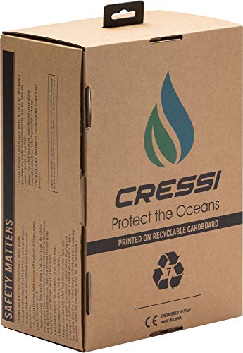 Máscara de Mergulho e Snorkeling Full Face Cressi Mini Baron - Transparente/rosa