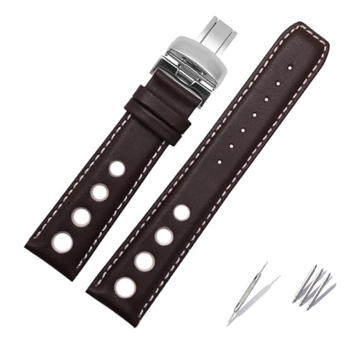 [RE] MENGKE 20mm {vXgbv eB\ X|[c [VO V[Y PRS516 T91 1853 Y rvoh o^tCNXv \tgvxgƌ݊(Brown-white,Silver buckle)