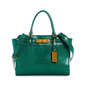 Guess krassen carryall, Groen, Eén maat, Hedendaags