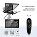 GVM Teleprompter Kit for Digital Cameras/camcorders Portable 18.5'' Teleprompter Kit with Remote Control & App,with 18.5