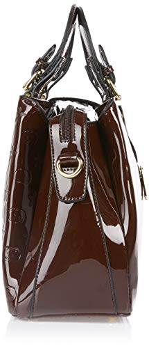 Bolsa Transversal ou de Mão, Santino, Café, Feminina