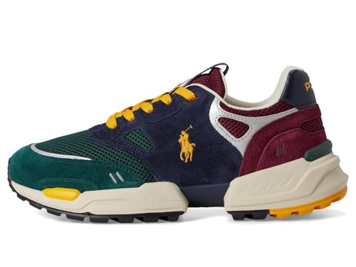 POLO RALPH LAUREN Men's Suede Mesh-Polo Jgr Pp-Sneakers-Low Top Lace4