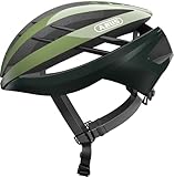 ABUS Aventor Racefiets Helm - Zeer goed geventileerde Fietshelm voor Professionele Wielrenners, voor Dames en Heren - Groen, Maat S