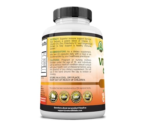Naturalife Labs A Higher Standard LE Vitamin C 1,700 Mg With Vitamin D3 thumb #5