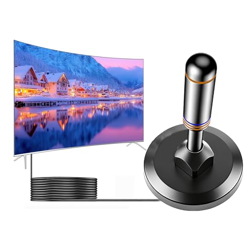 Antenne numérique pour Smart TV avec réception longue portée 360°