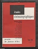  Etudes cinématographiques Jeanne d\'Arc à l\'écran : procès de Jeanne d\'Arc [Broché] Bresson - Bastaire - Beylie - Estève - Leprohon - Mambrino - Mourlet - Pinel - Sémoulué - Steinberg - Vermorel – Guitton