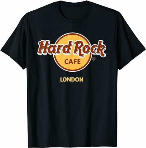 Fabric type: 100% cotton Hards Rock Cafe London Retro T-Shirt Black M
