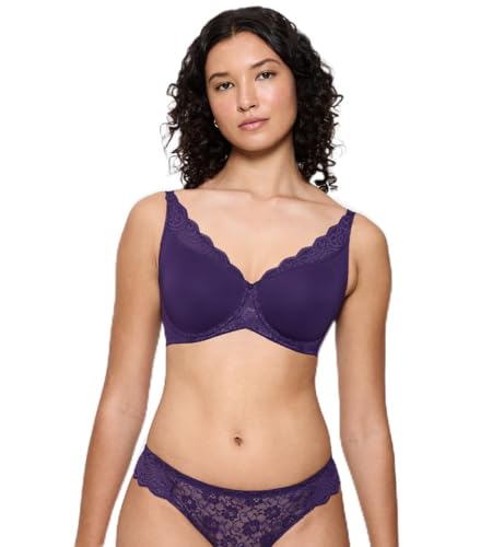 Triumph Women's Amourette W01 Bra, Royal Purple, 75E – Ansicht 1
