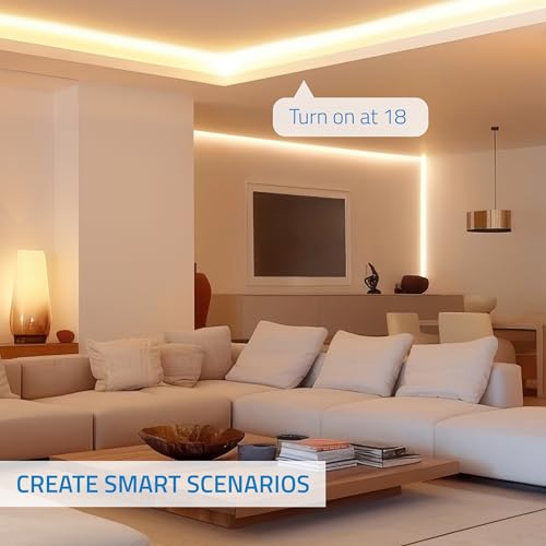 Interruptor Carril DIN WiFi con Medidor de Consumo Nivian Smart Home – Control Remoto por App, Protección Eléctrica 1-63A, Automatizaciones, Alexa y Google - imagen 6