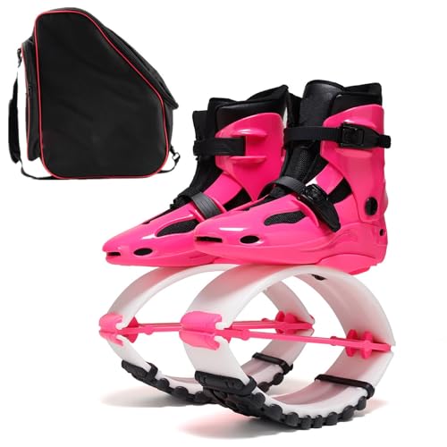 Jumps Botas Zapatos de Salto Canguro con Bolsa de Almacenamiento -Zapatos de Salto para Atletas y usuarios más Pesados ​​-Zapatos de Fitness de Rebote Profesionales para Mujeres y Hombres -36/38 EU (