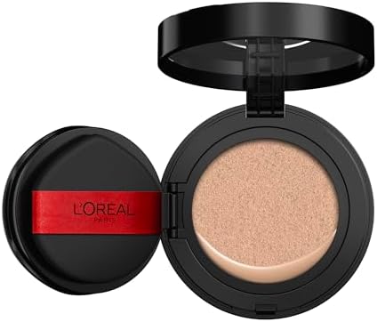 L'Oréal Paris Infallible Fresh Wear Cushion Foundation, Long-lasting & Lightweight Up to 24H Coverage, Inspired by Korean Makeup, Breathable Formula, N140, 11g