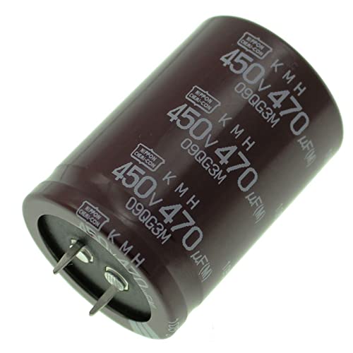 Condensateur Elko Radial 100µF 450V | Condensateur électrolytique Snap-In Jusqu'à 105°C | 100uF Electrolytic Capacitor From UCC
