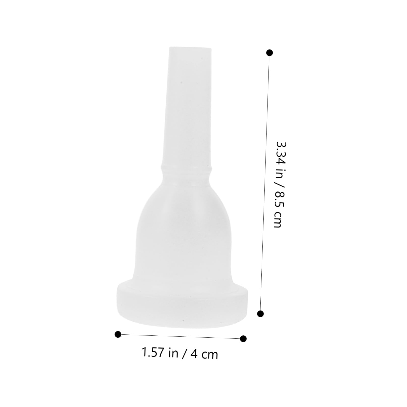 BESPORTBLE Trombone Mouthpiece for Beginners Durable Material Lightweight Design Stable Performance for Various Occasions Sound and Rich Tone Replacement Accessory