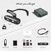 CAMMHD-C2 4K Head Mounted Camera, Anti-Shake Video Cameras APP Control,2200mAh Battery Work 5Hrs, Body Camera with Audio and Video Recording for Home,Travel, Meeting(128G TF Card Included)