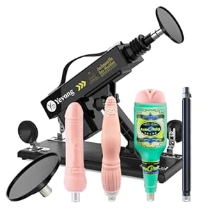 Sex Machine Fuck Machine with 3XLR Connector,Thrusting...