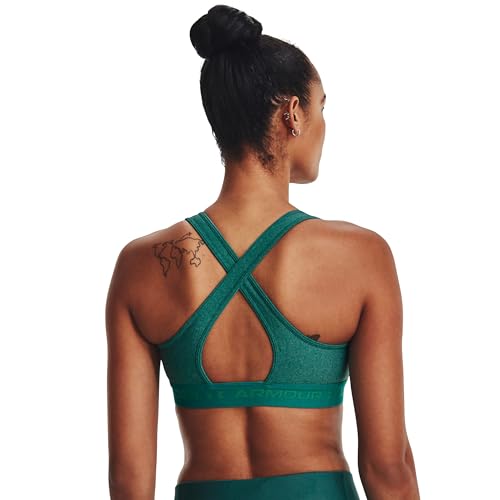 Image of Under Armour Women's Crossback Mid Impact Sports Bra