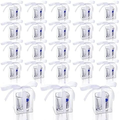 WANGDEFA 20-Piece Shot Glass Gift Box Set Cover