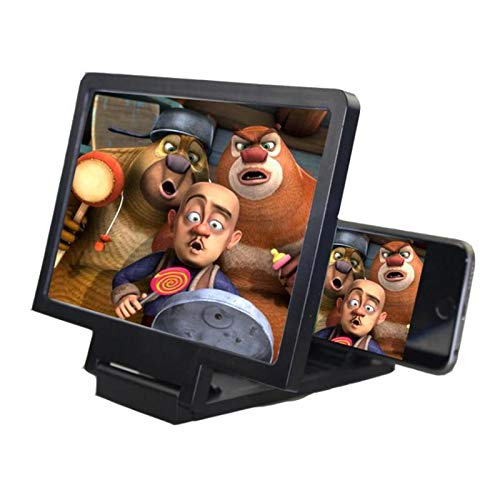 Lupa para la Pantalla, Amplificadores de Pantalla, Soporte para proyector HD, Escritorio(Wit)