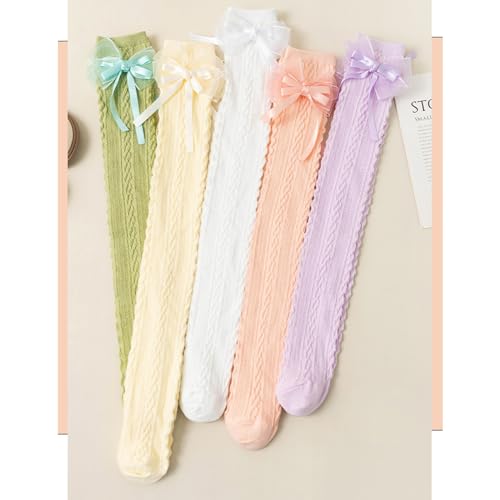 & Stylish Girls Over The Knee Socks Soft & Breathable Stockings Cotton Socks Charmings Girl Knee Length Long Socks4