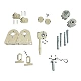 FRAMIG® Kit Accessori di Ricambio per Tenda da Sole a Caduta Senza Cassonetto (2 - Avorio, per Rullo Diametro 70 MM)