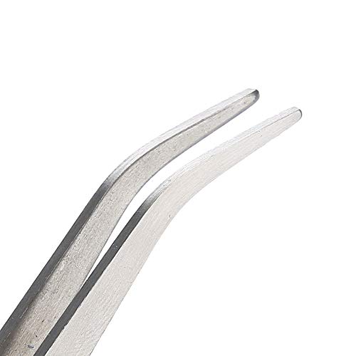 Pinzas de acero inoxidable para manicura doble punta miniatura 2