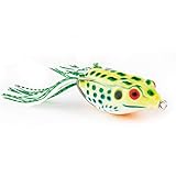 Jackson Angeln Gummifrosch Kunstköder Raubfisch - Super Frog 10,0cm Aggro Frog. Frosch Angelköder Hecht. Oberflächenköder und Topwater Lure. Hechtköder