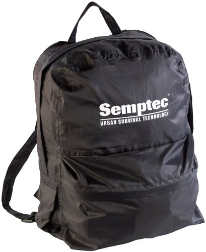 Preisvergleich Produktbild Semptec Urban Survival Technology Faltbarer Regenschutz: Ultraleichte Rucksack-Jacke, Gr. L (Regenponcho mit Rucksack)