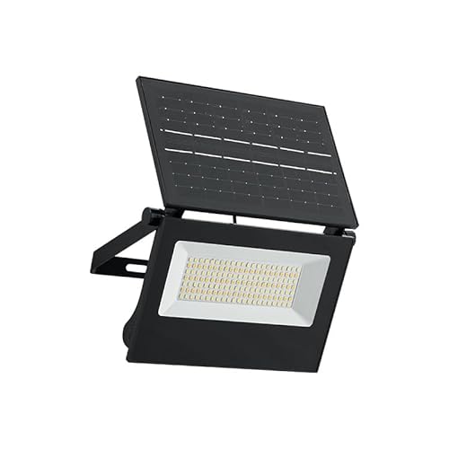 PEATOP Wall-Mount Solar Flood Light with Motion Sensor｜Smart Security Light for Driveway, Backyard & Entryway｜Adjustable Solar Panel & 3 Lighting Modes Waterproof
