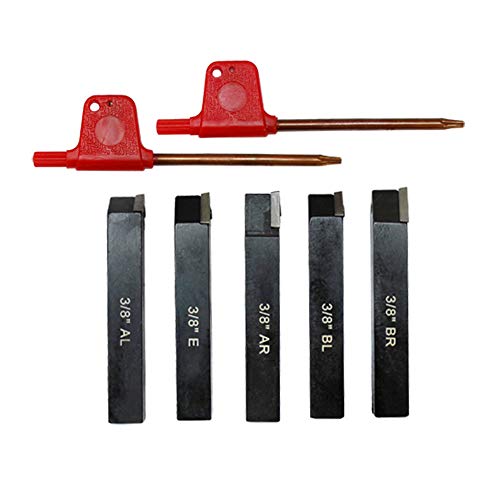 3/8'' Indexable Carbide Insert Lathe Turning Tool Bit miniatura 3