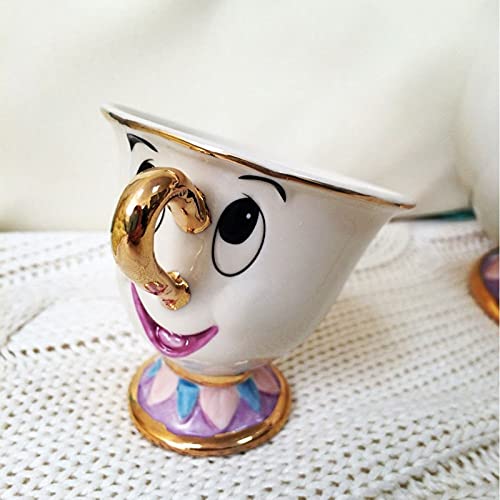 Taza de café La Bella Y La Bestia De Estilo Antiguo Hijo De La Sra. Potts: Chip Tea Coffee Linda...