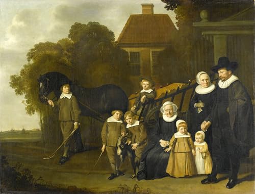 Affiche décorative de campagne hollandaise pour habiller un grand mur