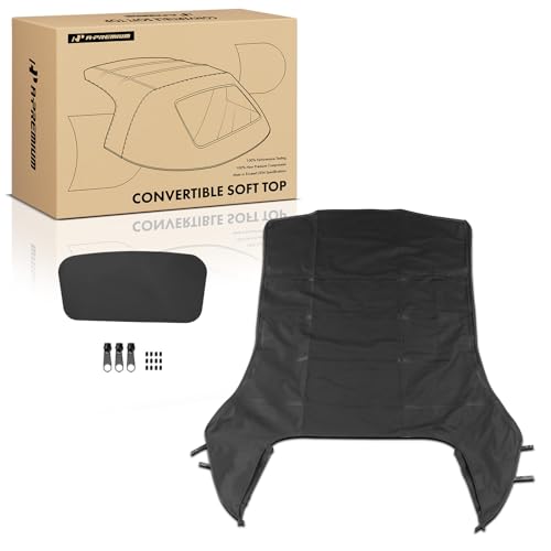 Check Convertible Roof Frame Outlet Flap - 2022-2023 Mercedes-Benz SL-Class 7 A-Premium Black Convertible Soft Top Compatible with Mercedes-Benz CLK320 2004-2005, CLK350 2006-2009, CLK500 2004-2006, CLK55 AMG 2004-2005, CLK550 2007-2009, Replace# MBZ1077