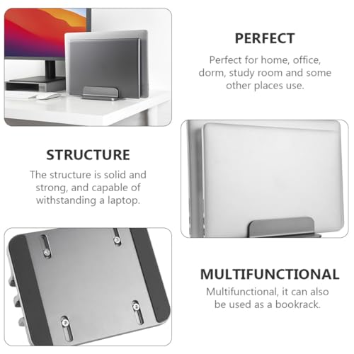 Soporte vertical para laptop ajustable de aluminio NUOBESTY miniatura 5